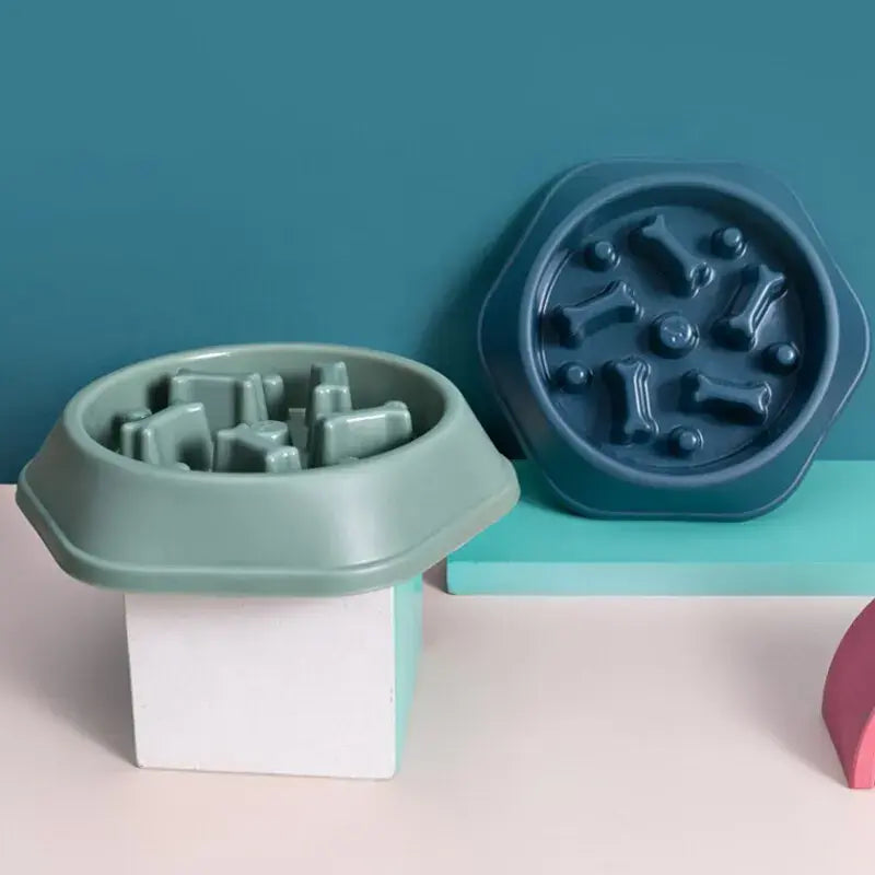 Gamelle anti-glouton pour animaux