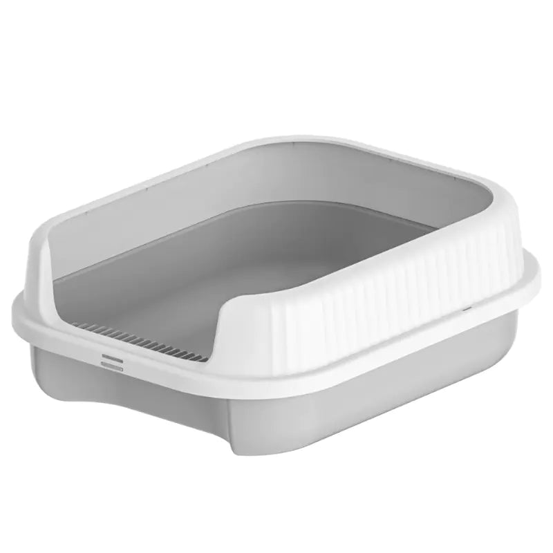 Bac à litière semi-fermé extra-large pour chats, en gros